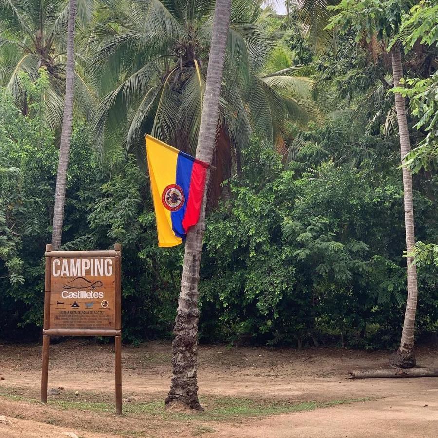 Bed and Breakfast Camping Castilletes Parque Tayrona Ель-Зайно Екстер'єр фото