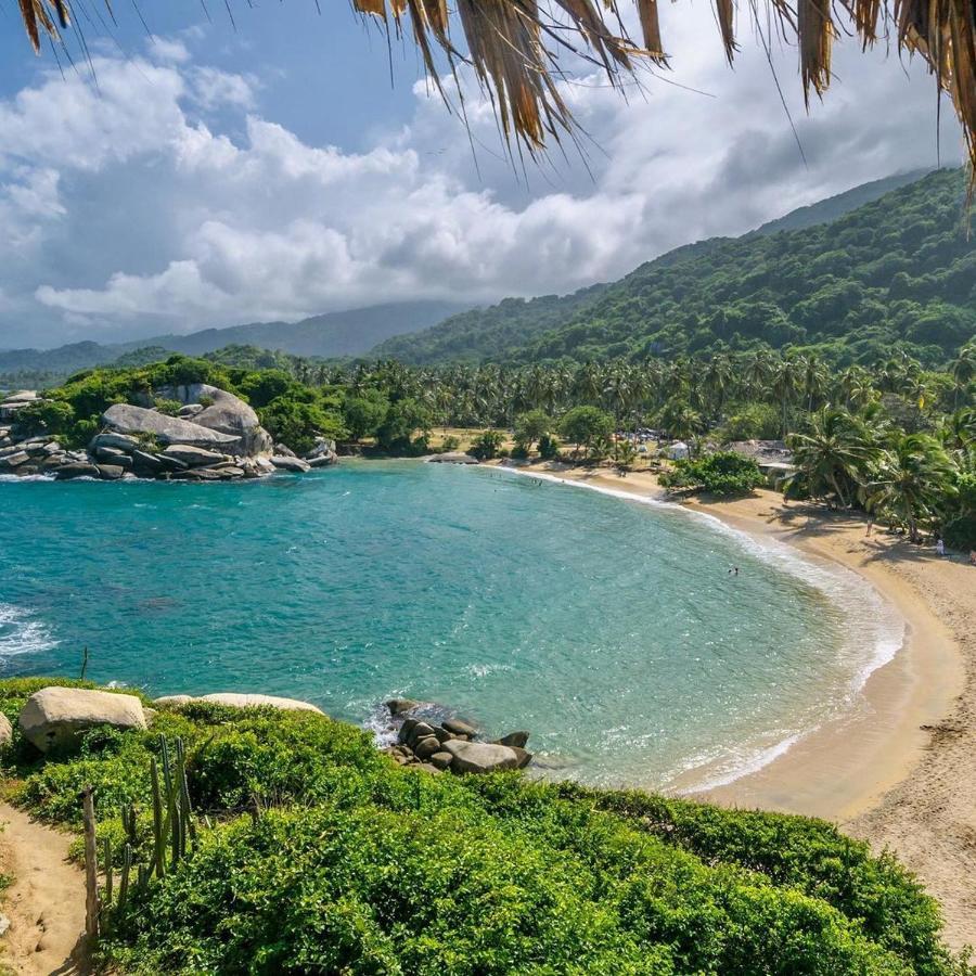 Bed and Breakfast Camping Castilletes Parque Tayrona Ель-Зайно Екстер'єр фото