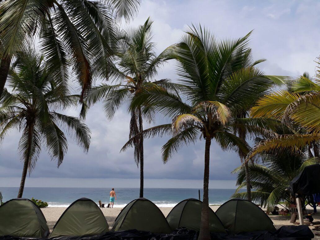 Bed and Breakfast Camping Castilletes Parque Tayrona Ель-Зайно Екстер'єр фото